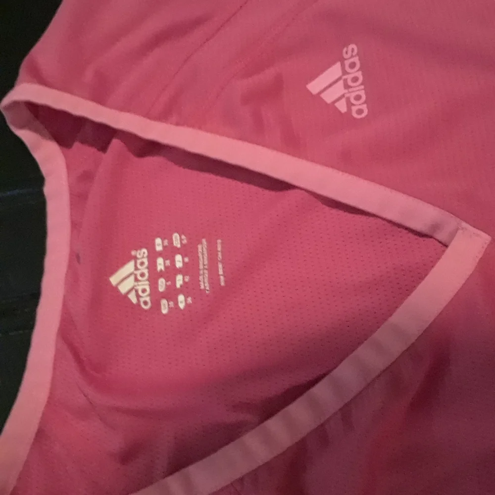 💕HP💕Adidas Pink‎ Fitness T-Shirt